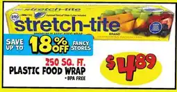 Ollie's 250 SQ. FT. PLASTIC FOOD WRAP offer