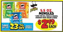 Ollie's Pringles MINGLES offer