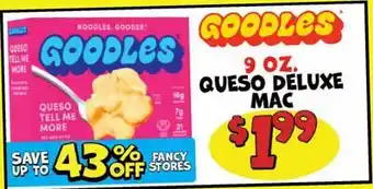 Ollie's GOODLES QUESO DELUXE MAC offer