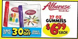 Ollie's Albanese World's Best 27 OZ. GUMMIES offer