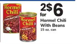 ACME Hormel Chili With Beans offer