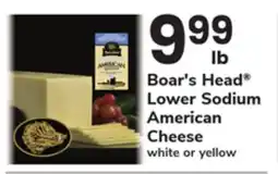 ACME Boar's Head Lower Sodium American Cheese offer