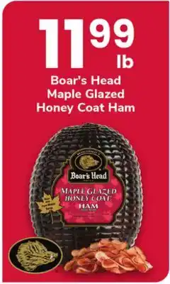 ACME Boar's Head Maple Glazed Honey Coat Ham offer