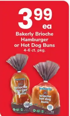 ACME Bakerly Brioche Hamburger or Hot Dog Buns offer