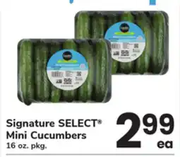 ACME Signature SELECT Mini Cucumbers offer