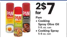ACME PAM Cooking Spray Olive Oil 5 fl. oz. can Cooking Spray 5-6 oz. can offer