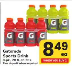 ACME Gatorade Sports Drink offer
