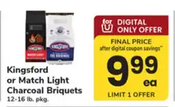 ACME Kingsford or Match Light Charcoal Briquets offer