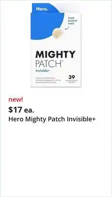 JC Penney Hero Mighty Patch Invisible+ offer