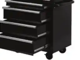 Lowe's 26.7-in W x 33-in H 4-Drawer Black Steel Rolling Tool Cabinet offer