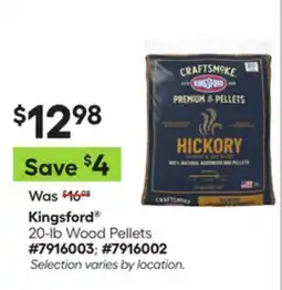Lowe's 20-lb Wood Pellets offer