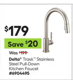 Lowe's Trask Stainless Steel Pull-Down Kitchen Faucet offer