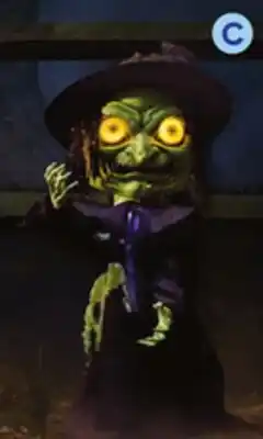 Lowe's 3.28-ft Motion-Activated Animated Witch Halloween Decoration offer