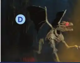 Lowe's Haunted Living 3.95-ft Motion Activated Lighted Dragon Animatronic offer