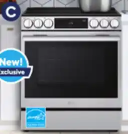 Lowe's 6.3-cu ft Air Fry Slide-In Electric Range offer
