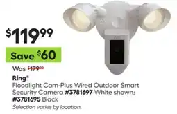 Lowe's Floodlight Cam-Plus Wired Outdoor Smart Security Camera offer