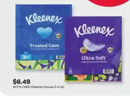CVS Kleenex tissues 3-4 pk offer