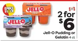 Weis Markets Jell-O Pudding or Gelatin offer