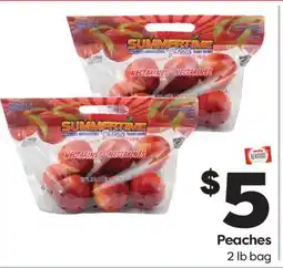 Weis Markets Peaches offer