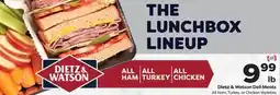 Weis Markets Dietz & Watson Deli Meats offer