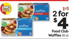 Weis Markets Food Club Waffles offer