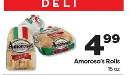 Weis Markets Amoroso's Rolls offer