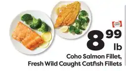 Weis Markets Coho Salmon Fillet, Fresh Wild Caught Catfish Fillets offer