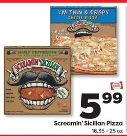 Weis Markets Screamin' Sicilian Pizza offer