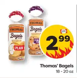 Weis Markets Thomas' Bagels offer