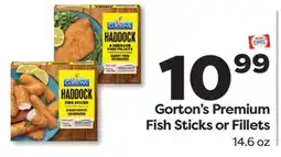 Weis Markets Gorton's Premium Fish Sticks or Fillets offer