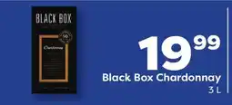 Weis Markets Black Box Chardonnay offer