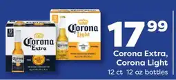 Weis Markets Corona Extra, Corona Light offer