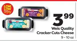Weis Markets Weis Quality Cracker Cuts Cheese offer