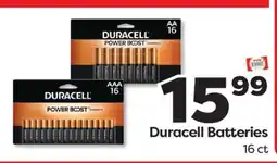Weis Markets Duracell Batteries offer