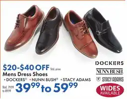 Boscov's Mens Dress Shoes offer