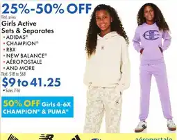 Boscov's Girls Active Sets & Separates offer