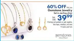 Boscov's Gemstone Jewelry offer