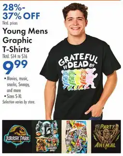 Boscov's Young Mens Graphic T-Shirts offer