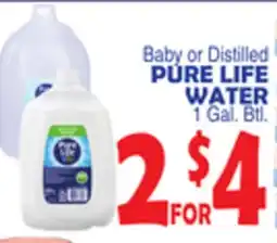 Bravo Supermarkets PURE LIFE WATER offer