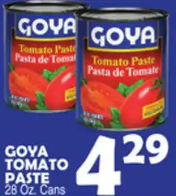 Bravo Supermarkets GOYA TOMATO PASTE offer