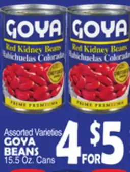 Bravo Supermarkets GOYA BEANS offer