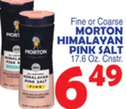Bravo Supermarkets MORTON HIMALAYAN PINK SALT offer