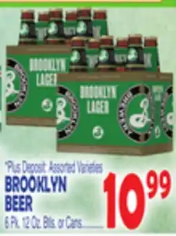 Bravo Supermarkets BROOKLYN BEER offer