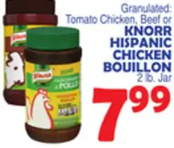 Bravo Supermarkets KNORR HISPANIC CHICKEN BOUILLON offer