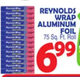 Bravo Supermarkets REYNOLDS WRAP ALUMINUM FOIL offer