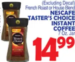 Bravo Supermarkets NESCAFÉ TASTER'S CHOICE INSTANT COFFEE offer