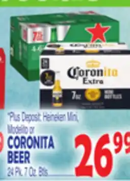 Bravo Supermarkets CORONITA BEER offer