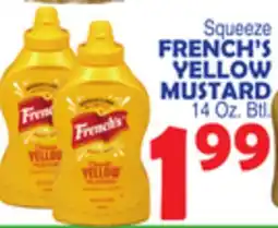 Bravo Supermarkets FRENCH'S YELLOW MUSTARD offer