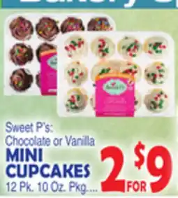Bravo Supermarkets SWEET P'S MINI CUPCAKES offer
