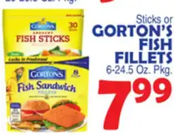 Bravo Supermarkets GORTON'S FISH FILLETS offer